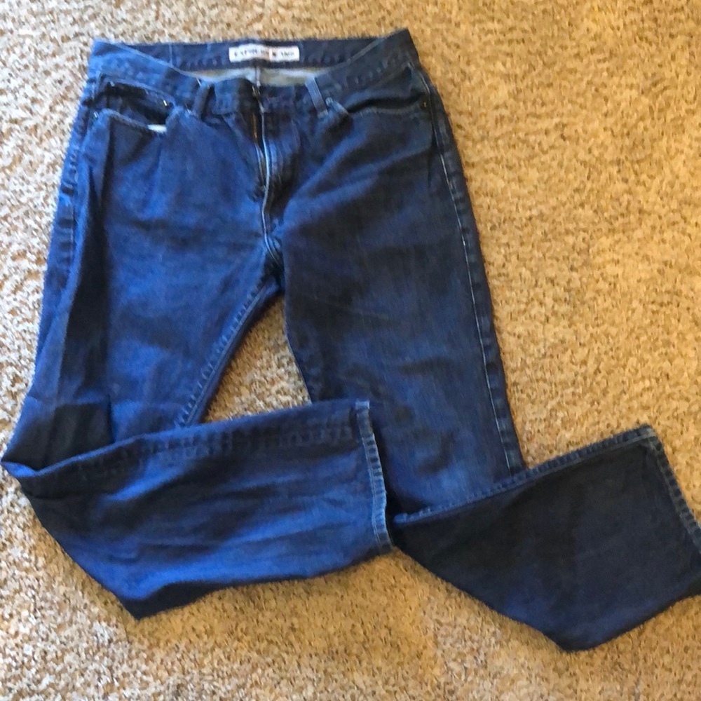 Express jeans classic fit, straight leg. 34x 32